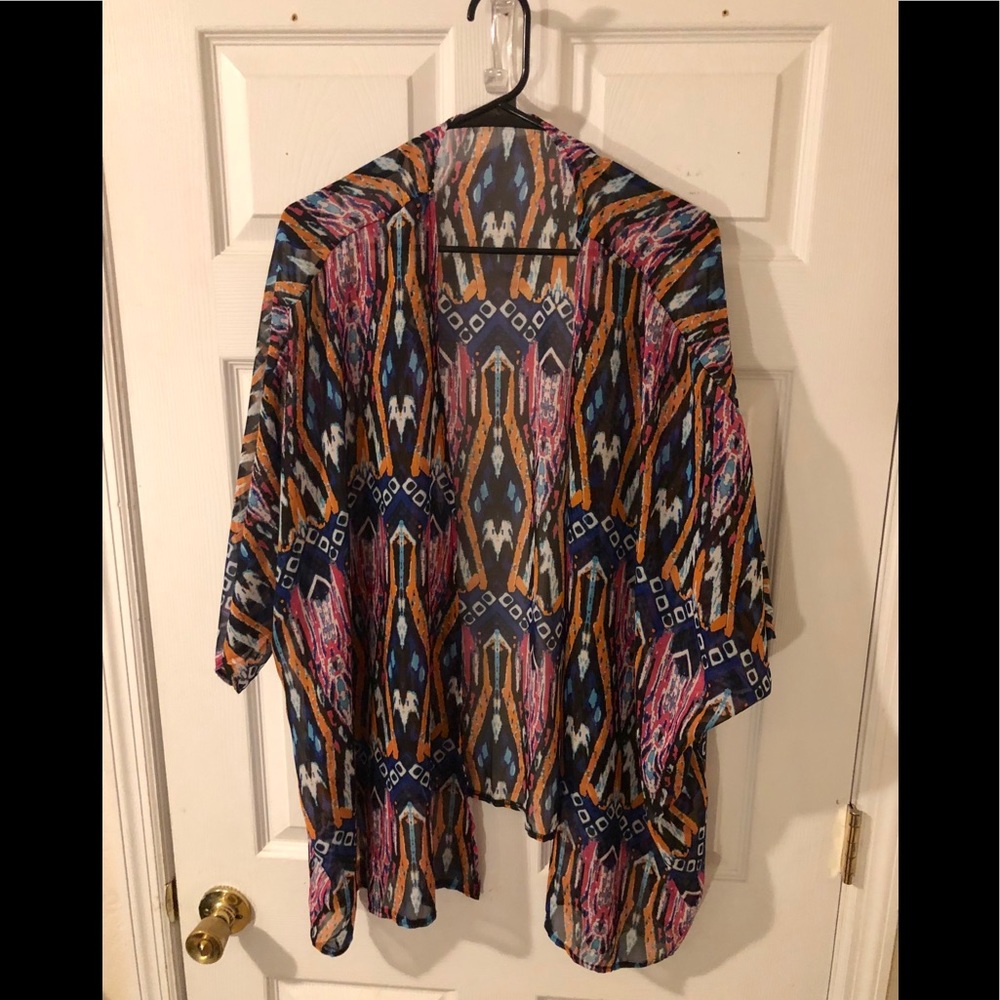 Swim Coverup - Multi Color - Picture 4 of 8